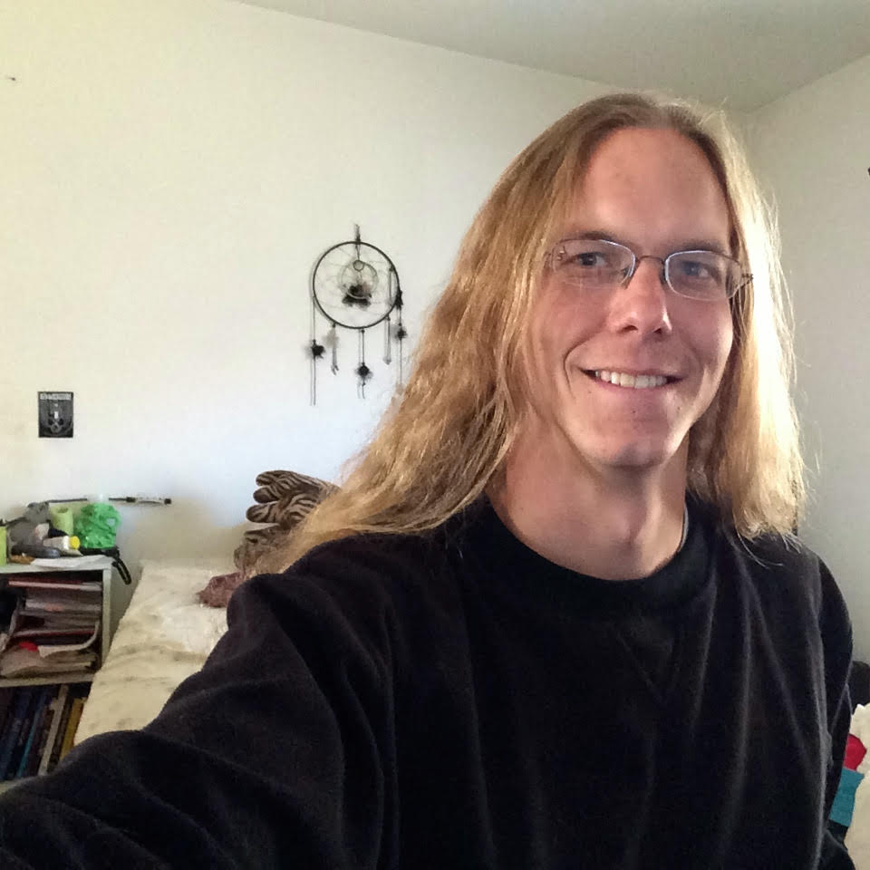 This is a picture of myself, in my room.